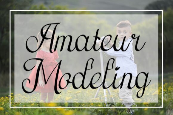 Amateur Modeling Font: A Handcrafted Script for Your Creative Business