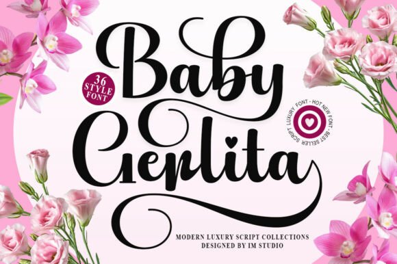 Baby Gerlita: A Script Font Review for Real Design Work