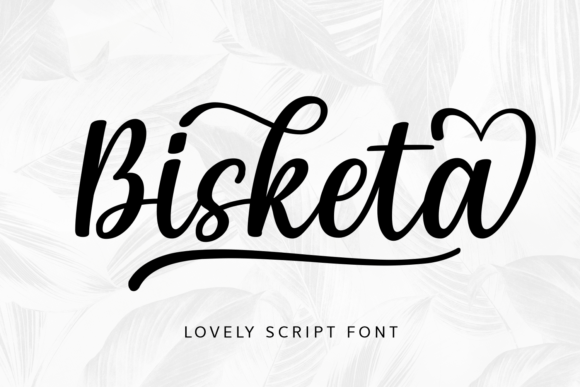 Bisketa Font: A Handwritten Script for Crafters and Makers