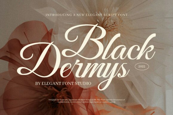 Black Dermys Script Font: A Designer's Review for Elegant Branding