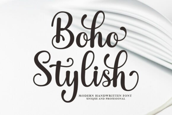 Boho Stylish: A Handwritten Font for Campaign Design