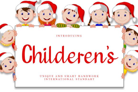 Childerens: A Font That Speaks Clearly