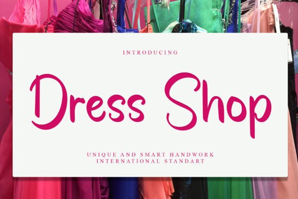 Dress Shop Font: A Web Designer’s Review for Modern Digital Brands