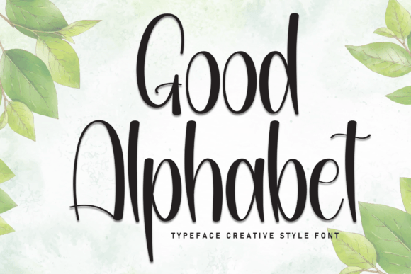 Good Alphabet: A Warm, Handcrafted Display Font
