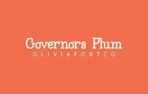 Governors Plum Font: A Romantic Touch for Designers