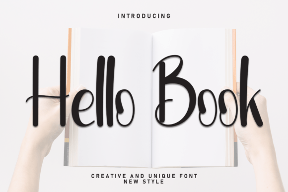 Hello Book: The Handcrafted Typeface That Warms Up Your Brand