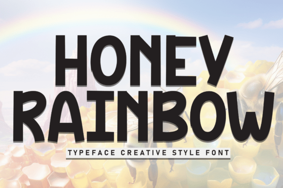 Honey Rainbow: A Playful Display Font for Web Designers