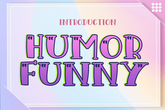 Humor Funny Font: Elegance Meets Craft in Every Letter
