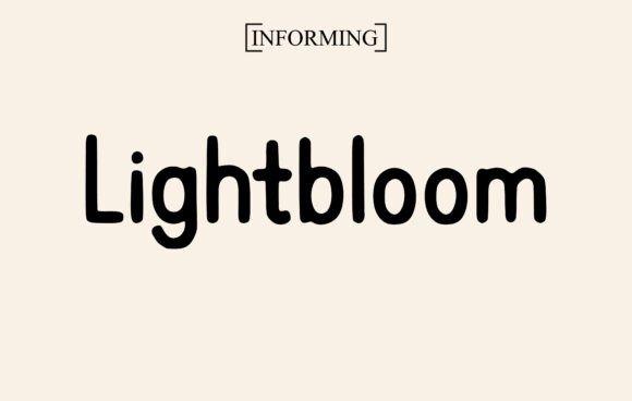 Lightbloom: The Script Font That Elevates Small Business Branding