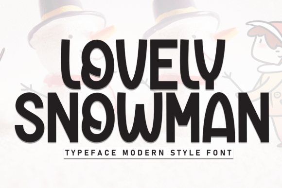 Lovely Snowman Brings Handwritten Charm to Branding Projects