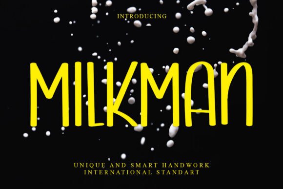 Milkman Font: Elegant Script for Web Design