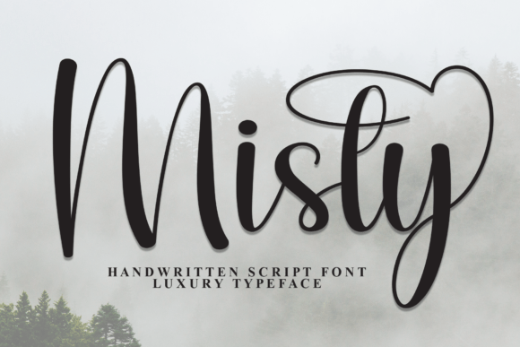 Misty: A Handwritten Display Font That Brings Warmth to Brand Content
