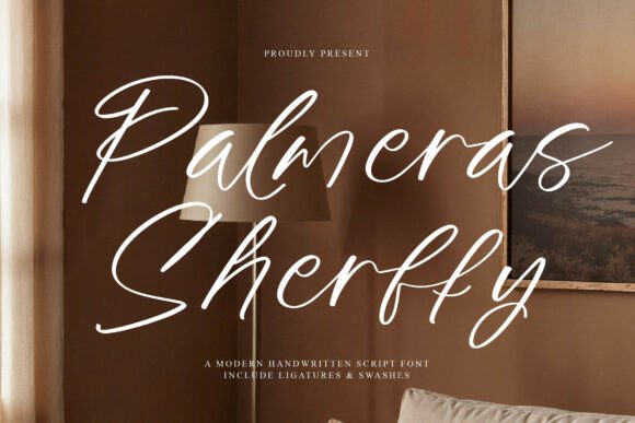 Palmeras Sherffy: A Handwritten Script Font for Your Brand