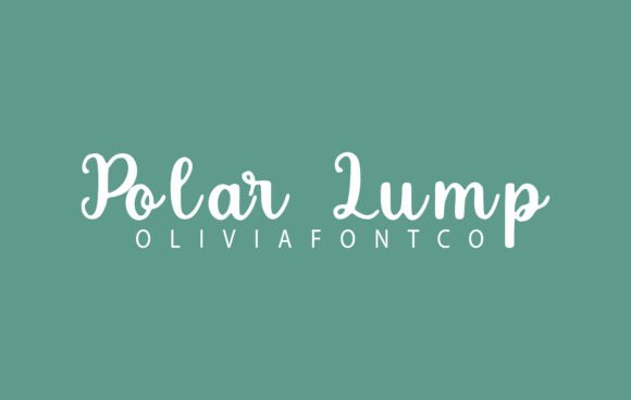 Polar Lump Font: Handwritten Elegance for Web Design