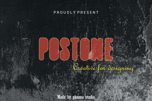 Postone Font: A Handwritten Typeface Built for Branding