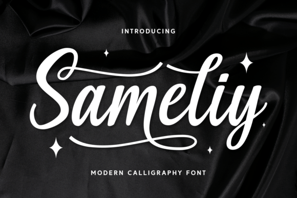 Sameliy: A Script Typeface That Elevates Brand Storytelling