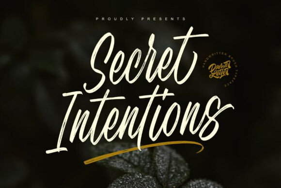 Secret Intentions: A Handwritten Font for Scroll-Stopping Campaigns