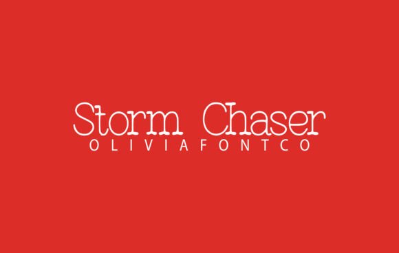 Storm Chaser: A Bold Script for Designers