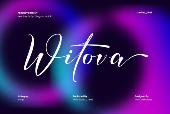 Witova Font Review: A Modern Script for Brand Designers